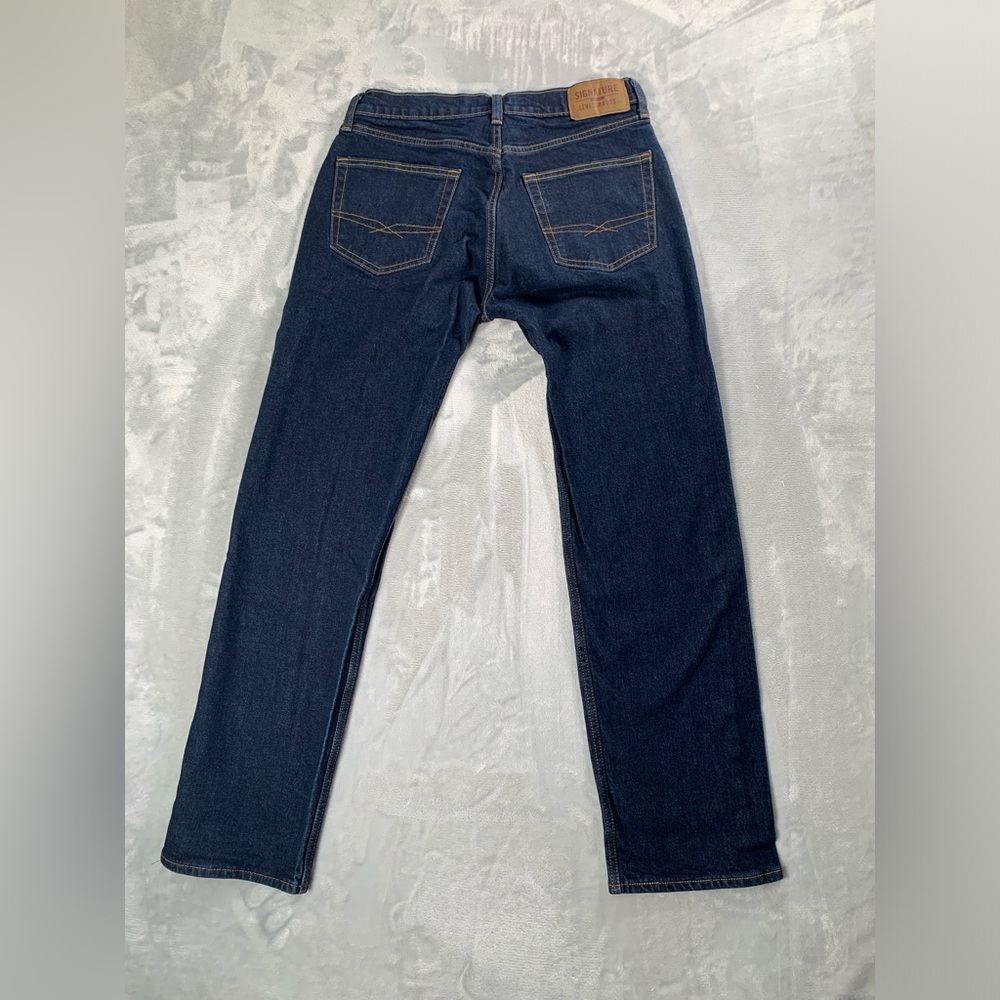 Levi's Dark Indigo Straight Jeans - Picture 4 of 16